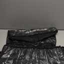 Garden Flag Storage Organizer Double Sided Hanging over Door Storage with 30 Pockets American Flag and Banners Gift Wrap Organizer for Closet Door Porch, Black