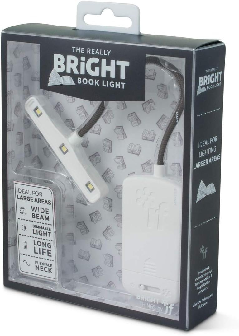 The Really Bright Book Light - White