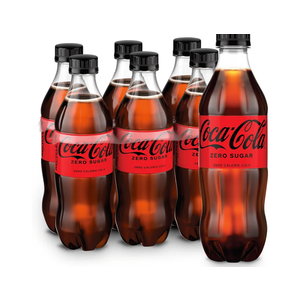 Coke Zero Sugar Diet Soda Soft Drink, 16.9 fl oz, 6 Pack
