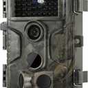 GardePro A3S Trail Camera (Non-Cellular, Non-WiFi), Enhanced Low-Light Performance, 64MP Photo & 1296P HD Video, 0.1s Trigger, 100ft No-Glow Night Vision, Motion Activated Wildlife Camera