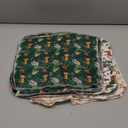 Redbaker 30 Pcs Reusable Paper Towel Paperless Towel with Cardboard Roll Reusable Cloth Paper Napkins for Kitchen Washable Napkins Fit on All Holder Roll Home Household Clean(Animal,10 x 12 in)