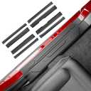 Door Sill Protector Compatible with 2022-2026 Toyota Tundra Car Threshold Protector TPE Car Door Entry Guard Replacement for 2022-2026 Toyota Tundra Accessories