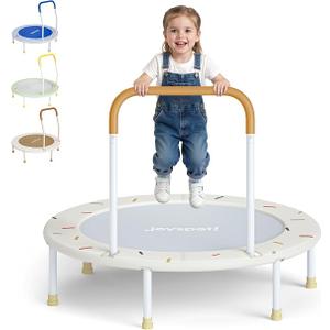 36-Inch Toddler Trampoline with Foam Handle, 3FT Foldable Mini Rebounder