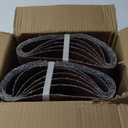 8 inch x 19 inch 40 Grit Sanding Belts, 12 Pack, EZ 8 Drum Sander Sandpaper Rolls for Woodworking and Floor Polishing, Aluminum Oxide Sander Sleeves