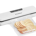 FoodSaver Everyday Vacuum Sealer with Precut Bags: Best Food Vacuum Packer, White, Spot Clean