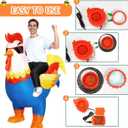 MIAOKE Inflatable Costume for Adults, Halloween, for Cosplay, Party, Festival, Christmas, for Men and Women