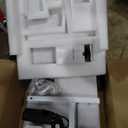 Veken 55 x 28 Inch Electric Standing Desk with Adjustable Height, Sit to Stand Computer Table for Study, Work or Gaming, Home Office Desk White