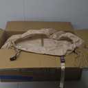 Inflatable Camping Tents with Hand Pump, Air Glamping Tents, Easy Setup Waterproof and Windproof Blow up Tent, 4 Seasons Oxford Cabin Tent with Mesh & Chimney Window. (10*6.9ft)