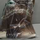 Western Cowhide Rug, Faux Cow Hide Rugs for Living Room Bedroom Home Decor, Non Slip Cute Rug with Irregular Animal Skins and Hides, Brindle, 5.2 x 6.2ft