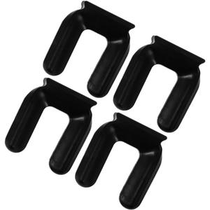 DOITOOL Wheel Pad 4-Pack Non-Slip Furniture Wheel Stoppers for Chairs Refrigerator Freezer Secure Slot Stopper for Home Office Use 3.22X2.55X0.78In (8.20X6.50X2.00CM)