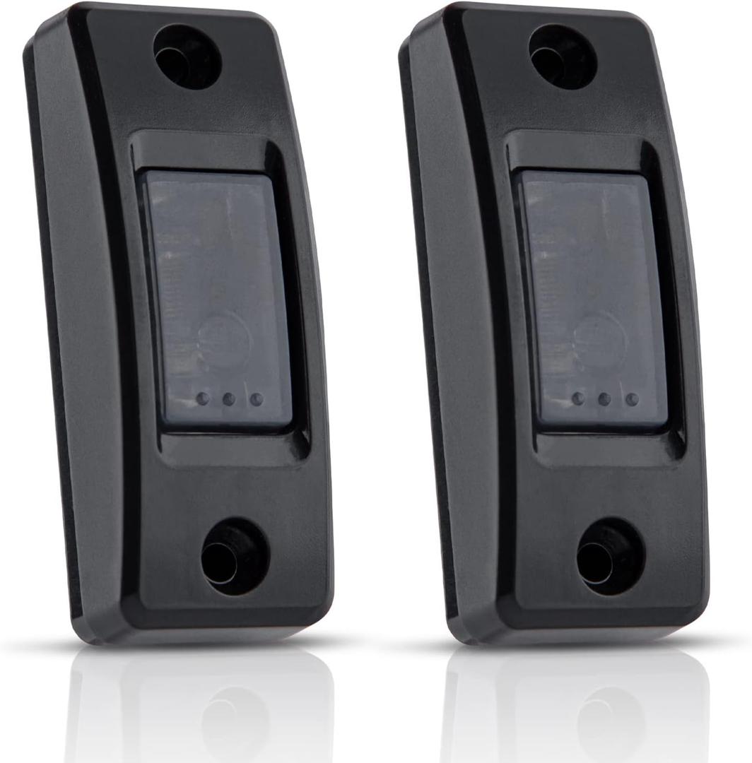 Lighted Doorbell Button Wired Button LED Doorbell for Lift Master 883LM Wall Mounted Garage Door Switch 2 Pack