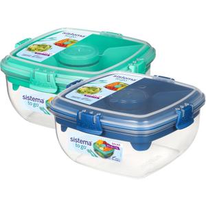 Sistema 1.1L Salad To Go Bento Box