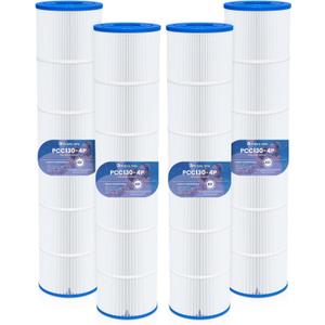 Future Way 4-Pack CCP520 Pool Filter Cartridges Replacement for Pentair Clean & Clear Plus 520, Replace Pleatco PCC130, Pentair R173578, 520 sq.ft