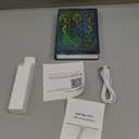 Book Lovers Gifts BookLamp - 5 Color Lights, 1200mAh Battery, Foldable Paper Lamp as Book Decor & Accessories, Hot Foil Cover Design, Unique Gifts for Women or Friends & Christmas