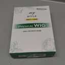 HUA Kinky Curly Short Wigs for Black Women Human Hair Chocolate Brown Mix Medium Auburn Curly Human Hair Wigs for Black Women Glueless 4/30 Color Short Wigs for Women (8 Inch)