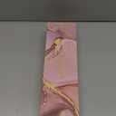 LANDOT Inoic Hair Straightener Brush for Smooth, Frizz-Free Results - Electric Heated Ceramic Straightening Brush Dual Voltage - Fast Heating Adjust Temp 250-450F for All Hair Types