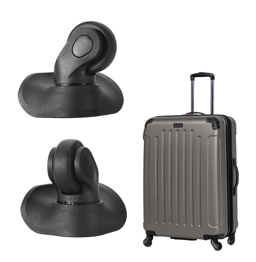 Luggage Wheels Compatible with Kenneth Cole,Durable and Smooth Rolling Reaction Luggage Replacement Wheels Compatible with Kenneth Cole,Balck,2PCS