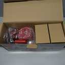 Geedel Rotary Cheese Grater Cheese Shredder - Upgraded 5-in-1 Cheese Grater with Handle and Strong Suction Base, Multi-purpose Vegetable Slicer Ice Shaver Nuts Grinder for Ice, Vegetables, Fruit, Nuts