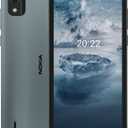 Nokia C2 2E | Android 11 (Go Edition) | Unlocked Smartphone | All Day Battery | 2/32GB | 5.7-Inch Screen | International Version | Blue