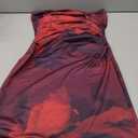 OFEEFAN Summer Dresses for Women 2025 Strapless Ruched Party Club Bodycon Mini Dress, S