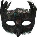 Costume Masks Feather Animal Mask Masquerade Bird Mask Halloween Mardi Gras Cosplay Party Masque