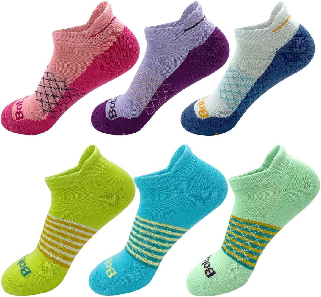Women's Casual Ankle Socks Low Cut Athletic Socks 6 pairs (Medium, Col892)