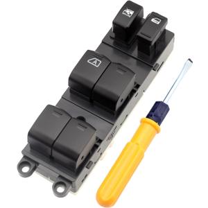 25401-EA003 Driver Side Master Power Window Switch Compatible with 2005-2012 Frontier & Xterra, Replace OE# 25401EA003