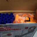 JOYIN Arcade Basketball Game Set with 4 Balls and Hoop for Kids 3 to 12 Years Old Indoor Outdoor Sport Play - Easy Set Up - Air Pump Included - Ideal for Competition