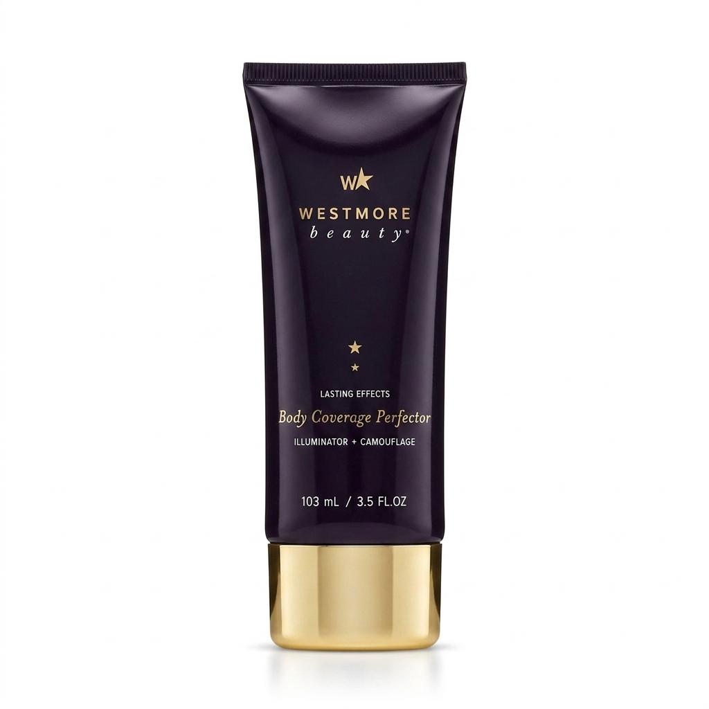 Westmore Beauty Body Coverage Perfector - Waterproof Leg & Body Makeup/Bronzer For Best Tattoo Cover Up Makeup & Tattoo Concealer - 3.5 Oz Bronze Radiance Women