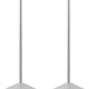 Cordless Table Lamps,LED Rechargeable Desk Lamp,Portable Modern USB Battery Operated Lights,Outdoor Waterproof Touch Dimmable,for Patio,Restaurant,Bar,Camping,Dining Home (2Pcs-Silver)