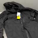 Mens Ski Jacket Snowboard 3L Coat Baggy Waterproof Windproof Warm Insulated Snow Winter Hooded (Small, Black)