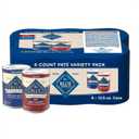 Blue Buffalo Homestyle Recipe Adult Wet Dog Food, Made with Natural Ingredients, Chicken and Beef Dinner Variety Pack, 12.5-oz Cans (6 Count, 3 of each), BB Date: 01/21/ 2028