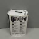 Glowing Cat Ears Headphones for Kids  VolumeLimited Headset with Breathing LED Lights, Soft Leather Earpads & Foldable Design (Black)