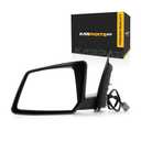 For GMC Acadia 2009-2016 Door Mirror Driver Side | Power | Non-Heated | Manual Folding | Textured Black | Replacement For 23453775 | GM1320388