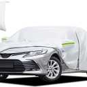 Car Cover Custom Fit for Toyota Camry 1996-2026, for Honda Accord 2001-2026, Waterproof All Weather for Automobiles Full Exterior Cover Rain Sun UV Protection with Door Zipper
