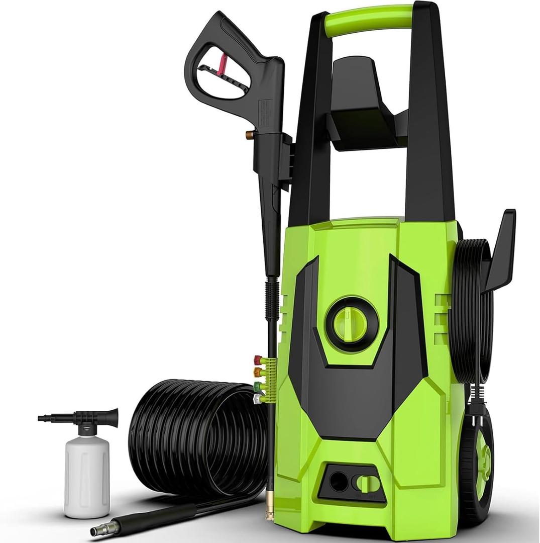 AgiiMan Pressure Washer, Green