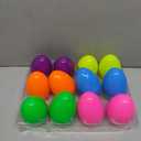 CUTE STONE 12 Pack Filled Easter Eggs with Dinosaurs, Easter Basket Stuffers Easter Party Favors for Kids