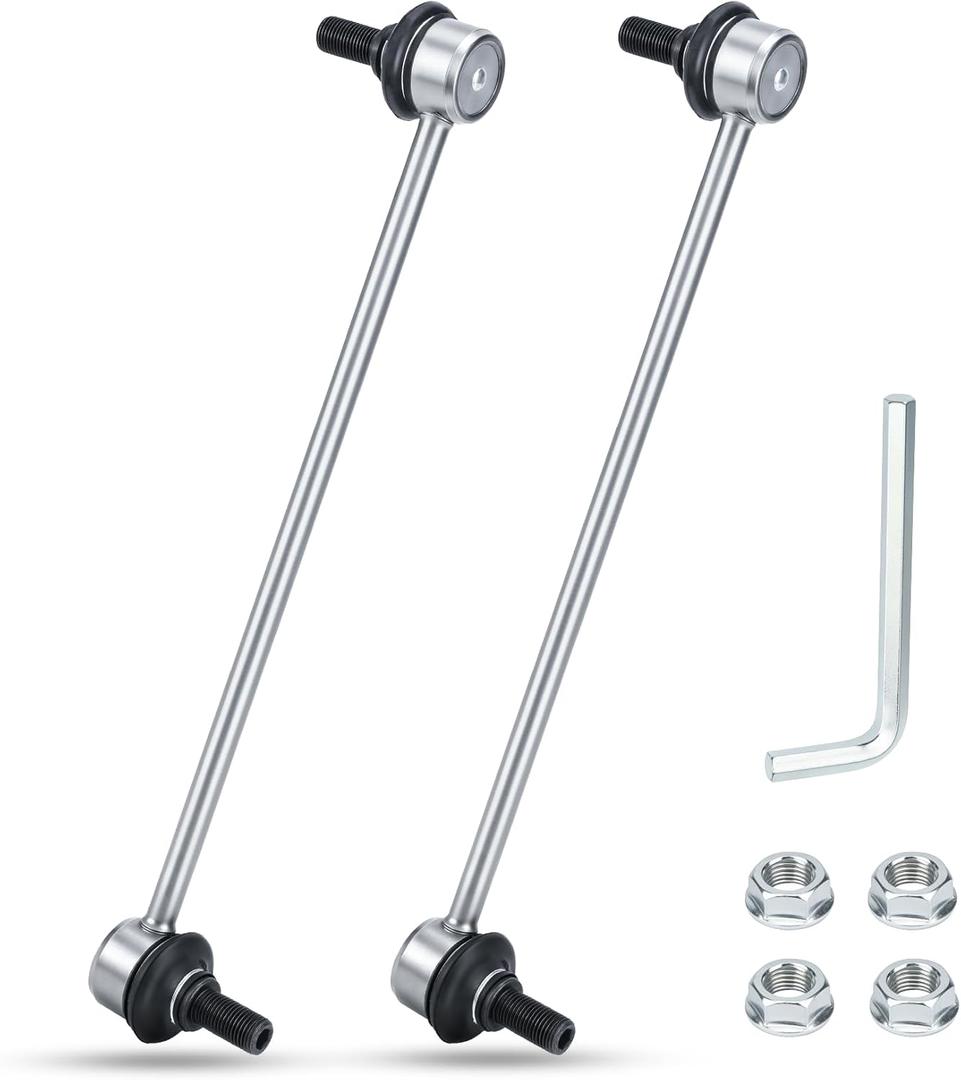 11.8" Zinc-Nickel Alloy Stabilizer Sway Bar Links for 2005-10 Chevy Cobalt, 2006-11 HHR,2004-12 Malibu /2007-10 Pontiac G5, 2005-09 Pontiac G6 2005-06 Pursuit/2007-10 Saturn Aura/2003-07 Ion K80252