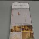 LED Artificial Lamp with Timer, DIY Birch Tree with Lights, USB/Battery Powered, Fairy Light Spirit Tree for Table Home Wedding Bedroom Christmas (Warm White)