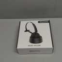 Bluetooth Headset, Wireless Headphone with AI Noise-Canceling Microphone On Ear Wireless Headset with USB Dongle for Computer Office (Black)