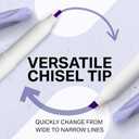 Sharpie S-Note Creative Markers, Pastel Highlighters, Art Marker Set, Assorted Colors, Chisel Tip, 24 Count - School, Home, and Office Use, Teacher Supplies