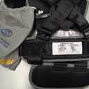 Small Black, Lightweight, Compact, Portable Car Seat - Perfect for Travel and Everyday Child Safety (Small (Pack of 1))