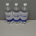 3 x Amazon Grocery, Seltzer Sparkling Water, 33.8 Fl Oz