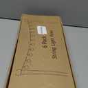 6 Pack 5 Ft String Light Poles, String Light Poles for Outside with Fixing Clips,Metal Poles for Outdoor String Lights, Hanging Light Poles for Deck Fence Garden Backyard Wall Bistro