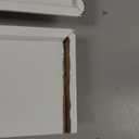 Melannco Arlington Floating Wall Shelves for Bedroom, Living Room, Nursery, Set of 2, 24-Inch, White