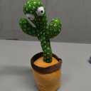 Dancing Talking Cactus Toy (Adjustable Volume) for Baby Toddler Boys Girls Gifts, Singing Cactus Mimicking Toy Recording Repeating What You Say Cactus Baby Toy (Non-rechargeable&Volume Adjustable)