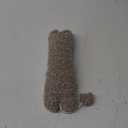 Catnip Silvervine Matatabi Pillow for Cats & Kittens,Cat Kicker Toy,Large Size Cat Pillow Soothing Plush Cat Toy(Beige).