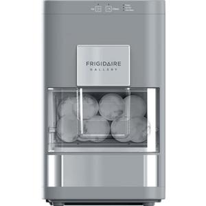 Frigidaire, EFIC240 Countertop Artisanal Sphere Ice Machine, Transparent Window, Gourmet Ice Maker, 84 Sphere per Day Capacity, Auto Self Cleaning Ice Making Machine (Grey)