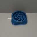 MateeyLife Slow Feeder Dog Bowls 2PCS, Anti-Choking Puzzle Dog Food Bowls, Anti-Slip Interactive Feeding Slow Down Eating, Bloat Stop Maze Dishes for Medium Breeds (A-LightBlue&DarkBlue)