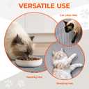 BurgeonNest PVC Foam Cat Litter Mat 24x15 inch, Soft on Paws, Double Layer Litter Trapping, Urine-Proof Water Resistant, Easy Clean Scatter Control (Gray)